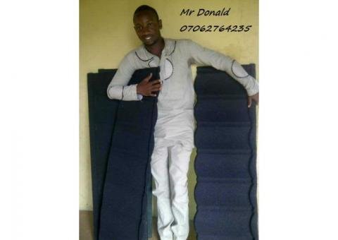 Docherich (its all about quality roofing sheet) call 07062764235, we are the best