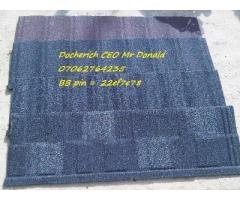 Docherich (its all about quality roofing sheet) call 07062764235, we are the best