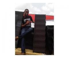 Docherich original korea stone coated roofing sheet going for 2200, call mr donald 07062764235