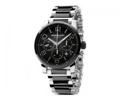 eMontblanc - TimeWalker - Chronograph Watch - Silver Stainless Steel 