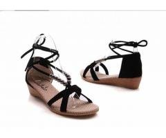 Ladies Open Toe Wedge Sandal (Unique Design)