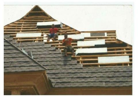 High quality stone coated step tile roofing system.