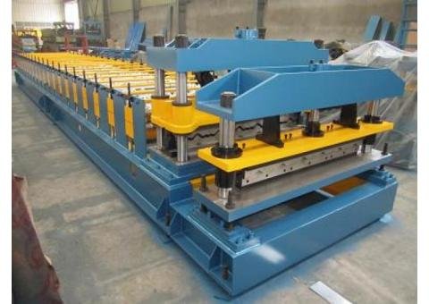 Aluminium Step Tile Roofing Sheet Roll Former