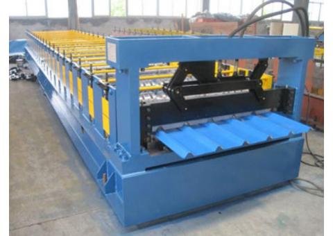 Regular Corrugated Long Span Roofing Sheets Corrugator Machine