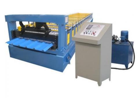 Oven Baked Conventional Long Span Roofing Sheet Roll Forming Machine