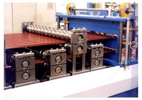 Double Decker Aluminium Roofing Sheets Making Machine 