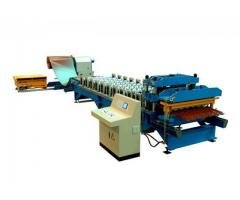 Aluminium Roofing Step-tiles Corrugation Machine