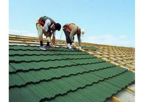 Colour Stone-coated Metal Roofing Tile Sheet For Sale