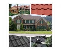 Colour Stone Coated Steel Roof Tiles For Sale 