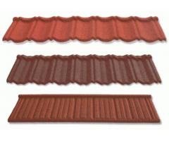 Colour Stone Coated Steel Roof Tiles For Sale 