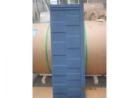 Stone Chip Coated Steel Roof Tiles And Flashing For Sale