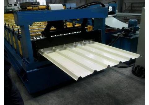 Traditional Long-span Aluminium Roofing Sheet Roll-forming Machine For Sale 