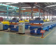Corrugated & IBR Profile Steel Roof Sheet Rollforming Line For Sale 