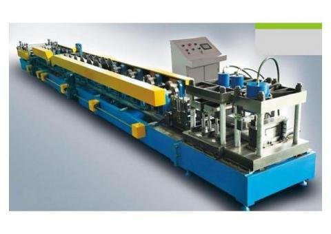 Galvanised Steel C & Z Profile Purlin Roll Forming Machine For Sale