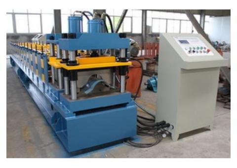 Roofing Ridge Cap Sheet Roll Forming Machine For Sale