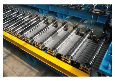 Corrugated Profile (s-rib) Roofing Sheet Roll Forming Machine For Sale 