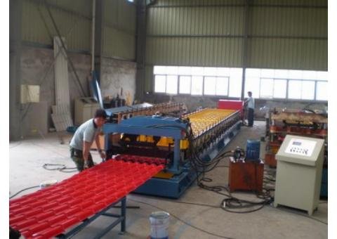 Aluminium Metcopo Step Tile Rollformer For Sale