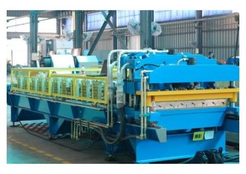 Corrugated And Step Tile Roofing Sheet Making Machine For Sale 