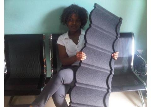 Call miss abbey for durable and quality stone coated roofing sheet