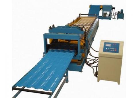 Aluminium Step Tiles Roll Forming Machine For Sale