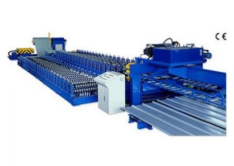 Regular Long Span Roofing Sheet Roll Former Machine For Sale