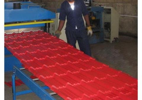 Aluminium Steptiles Roll Former Machine For Sale