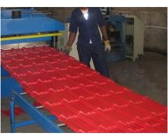 Aluminium Steptiles Roll Former Machine For Sale