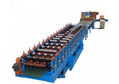 Straight Aluminium Roofing Sheet Corrugating Machine For Sale