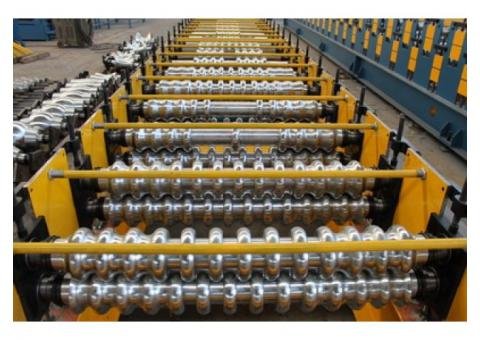 Corrugated GI Roofing Sheet Corrugation Machine For Sale