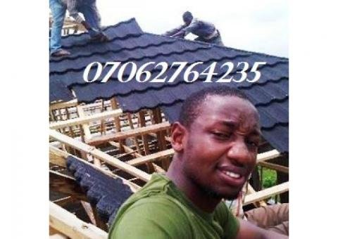 Stone coated roofing sheet in lagos state, call mr donald now 07062764235