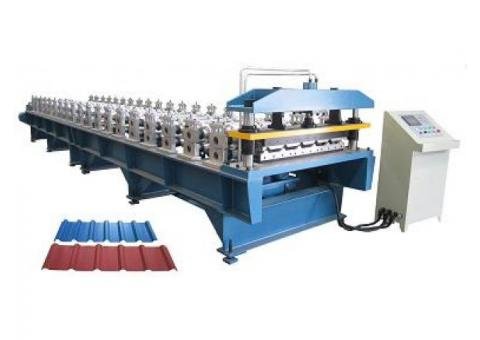 Aluminium Roof Sheet Roll Forming Machine For Sale