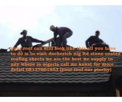WHERE TO GET GOOD QUALITY ROOFING SHEETS IN NIGERIA CALL KAMAT 08137661453