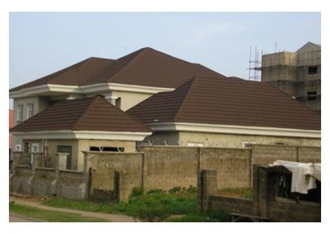 HIGH GRADE STONE COATED STEP TILES ROOFING SHEET BY DS ROOFING SYSTEM, S/KOREA