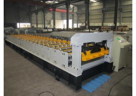 Single Deck Corrugation Aluminium Machine For Sale