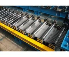 Galvanized Corrugated Iron Roof Clad Sheet Production Line For Sale