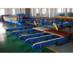 Step Tile Aluminium Roofing Sheet Production Line For Sale