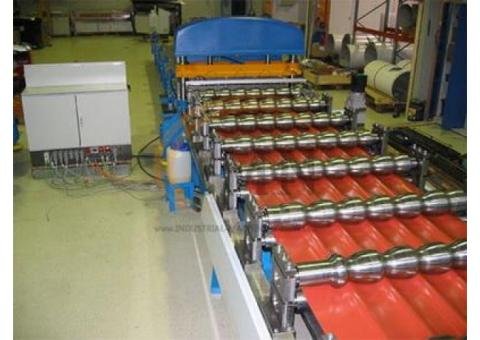 Aluminium Metcopo Tile Roofing Sheet Production Line For Sale