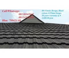 NO 1 DEALER OF STONE COATED STEP TILES ROOFING SHEET BY DS ROOFING SYSTEM, S/KOREA