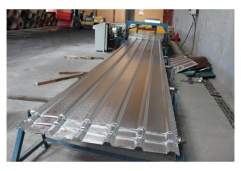 One Meter Coverage Normal Long Span Roofing Sheet Roll Forming Machine For Sale