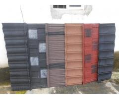 DEALER OF ORIGINAL GREEN BACK STONE COATED STEP TILES ROOFING SHEET 08085310359