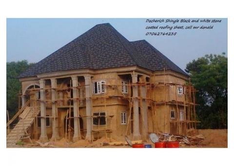 Call Docherich quality suppliers of stone coated roofing sheet07062764235