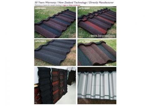 stone coated roofing tile in Lagos and Abujia