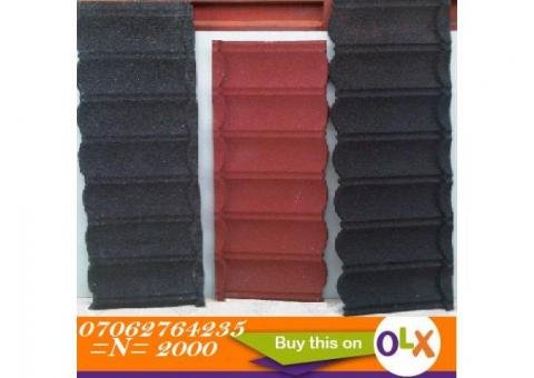 Docherich (we remain the best dealers on stone coated roofing sheet) 07062764235