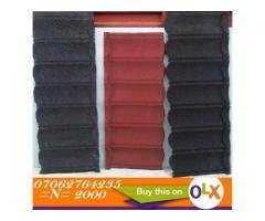 Docherich (we remain the best dealers on stone coated roofing sheet) 07062764235
