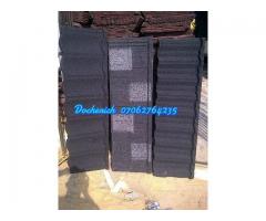 We supply the best stone coated roofing sheet at an affordable rate, call mr donald 07062764235