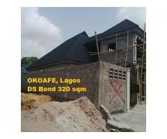 cost of roofing a bungalow with 0.55mm stone coated roof tiles