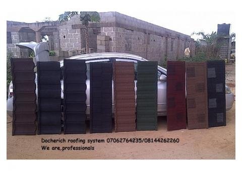 Mr Donald assorted stone coated roofing sheet for sale, call 07062764235/08144262260