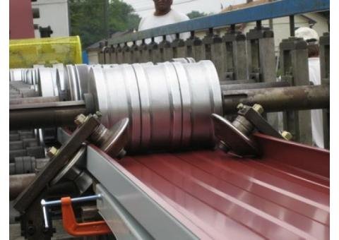 Self-lock Roof Panel Roll Forming Machine For Sale