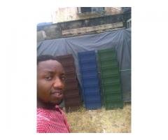Bond stone coated roofing sheet from docherich nig ltd 07062764235