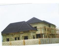 DURABLE STONE COATED STEP TILES ROOF BY DS ROOFING SYSTEM SOUTH KOREA